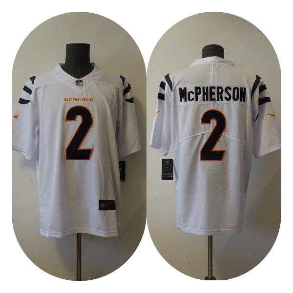 Evan McPherson #2 Cincinnati Bengals Jersey