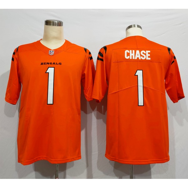 Ja'Marr Chase #1 Cincinnati Bengals Jersey