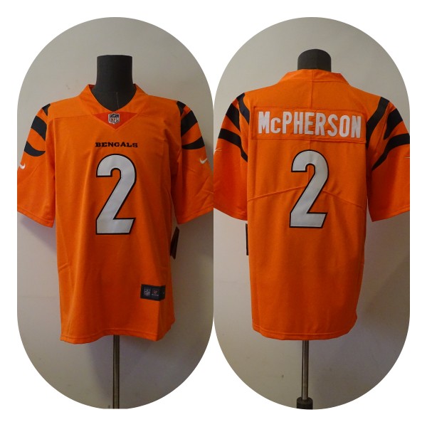 Evan McPherson #2 Cincinnati Bengals Jersey