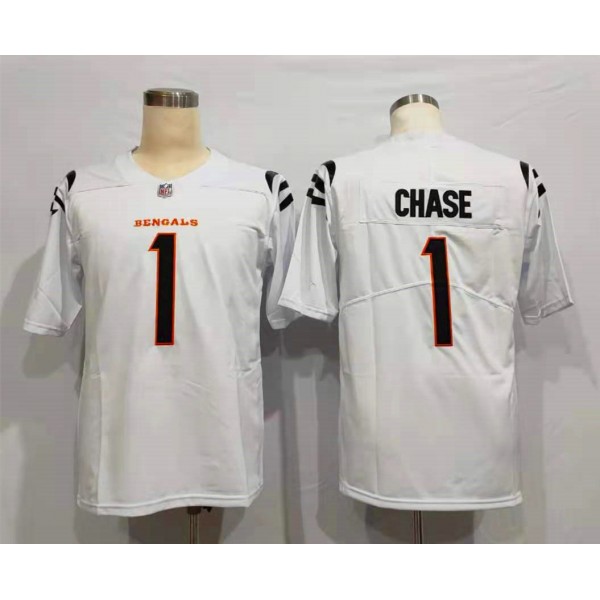 Ja'Marr Chase #1 Cincinnati Bengals Jersey