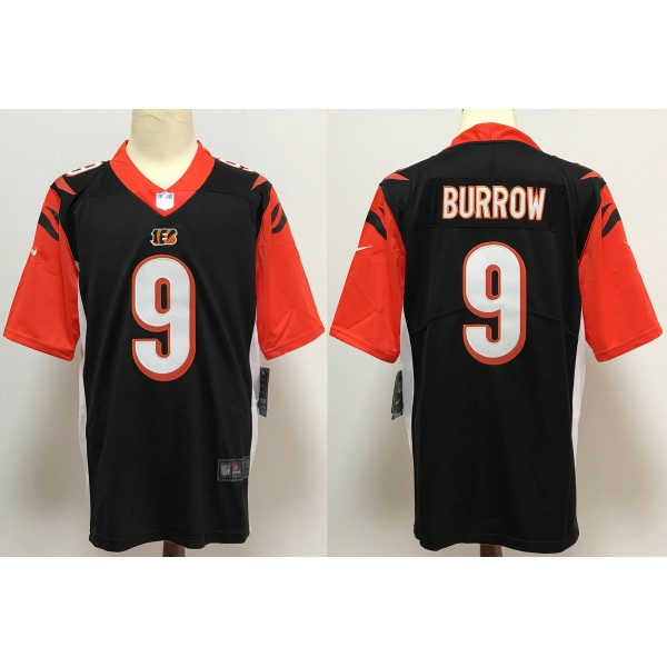 Joe Burrow #9 Cincinnati Bengals Jersey