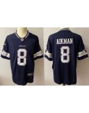 Troy Aikman #8 Dallas Cowboys Jersey