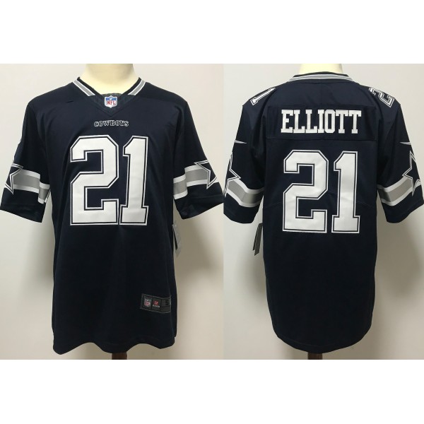 Ezekiel Elliott #21 Dallas Cowboys Jersey