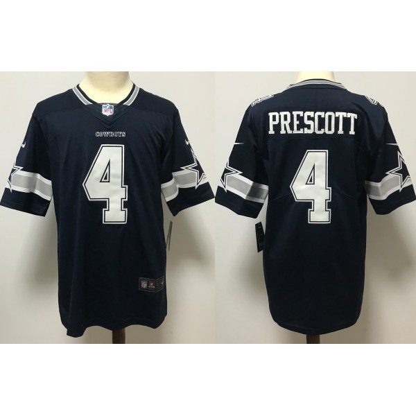 Dak Prescott #4 Dallas Cowboys Jersey