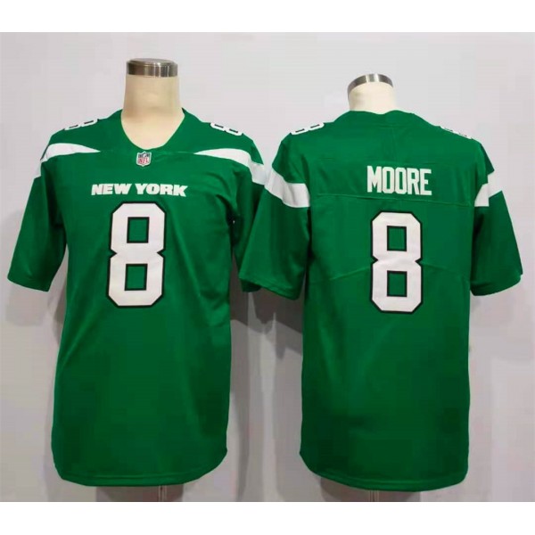 Elijah Moore #8 New York Jets Jersey