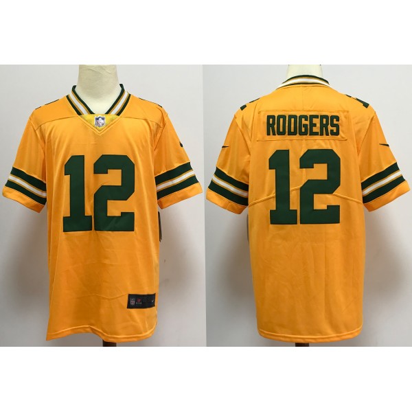 Aaron Rodgers #12 Green Bay Packers Jersey