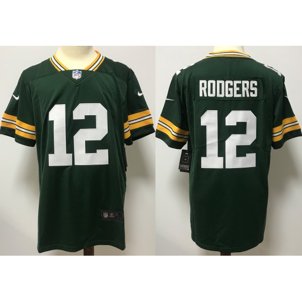 Aaron Rodgers #12 Green Bay Packers Jersey