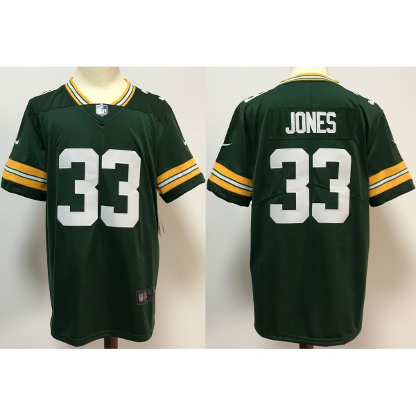 Aaron Jones #33 Green Bay Packers Jersey