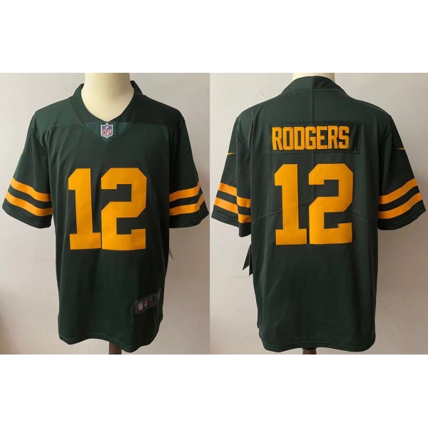 Aaron Rodgers #12 Green Bay Packers Jersey