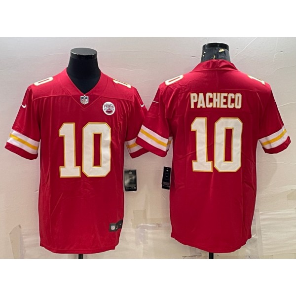 Isiah Pacheco #10 Kansas City Chiefs Jersey