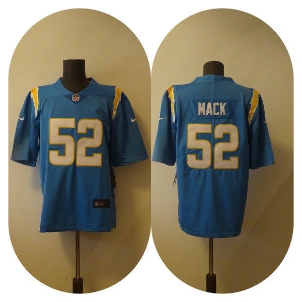 Khalil Mack #52 Los Angeles Chargers Jersey