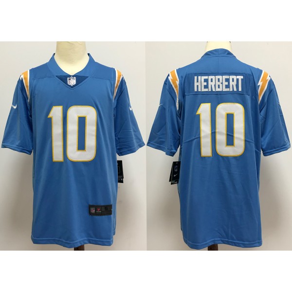 Justin Herbert #10 Los Angeles Chargers Jersey