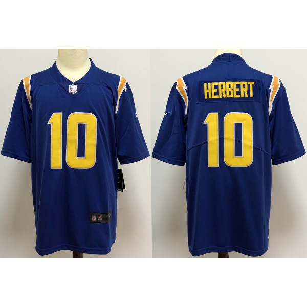 Justin Herbert #10 Los Angeles Chargers Jersey