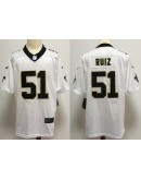 Cesar Ruiz #51 New Orleans Saints Jersey