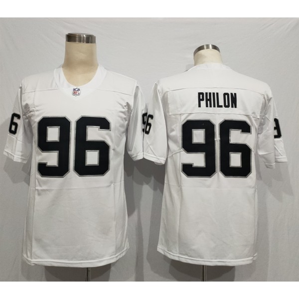 Darius Philon #96 Las Vegas Raiders Jersey