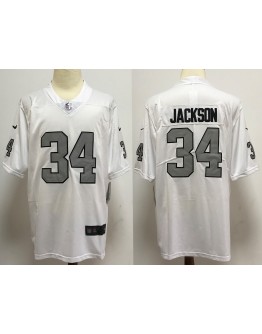 Bo Jackson #34 Las Vegas Raiders Jersey