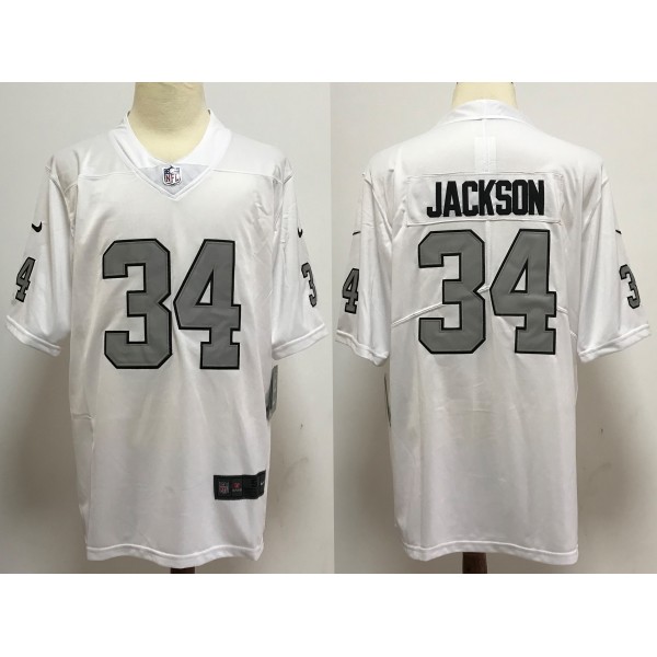 Bo Jackson #34 Las Vegas Raiders Jersey