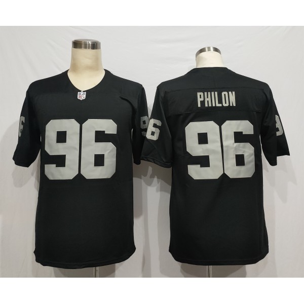 Darius Philon #96 Las Vegas Raiders Jersey