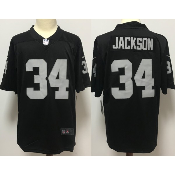 Bo Jackson #34 Las Vegas Raiders Jersey