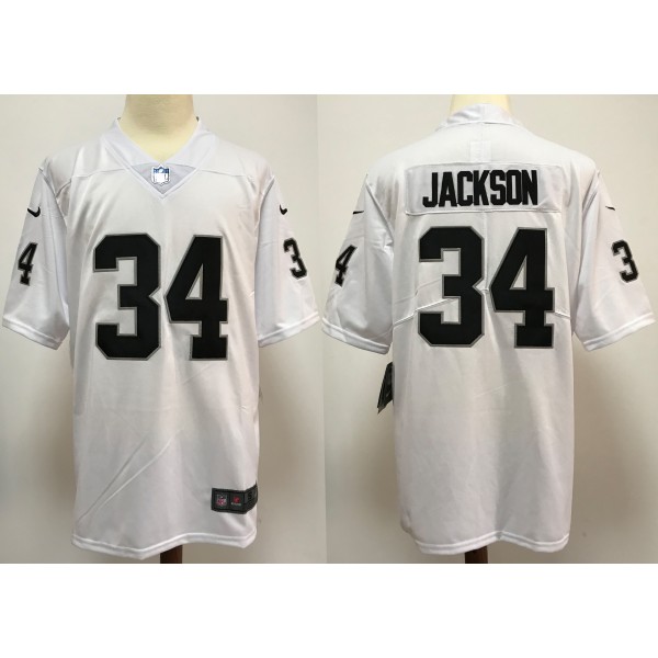 Bo Jackson #34 Las Vegas Raiders Jersey