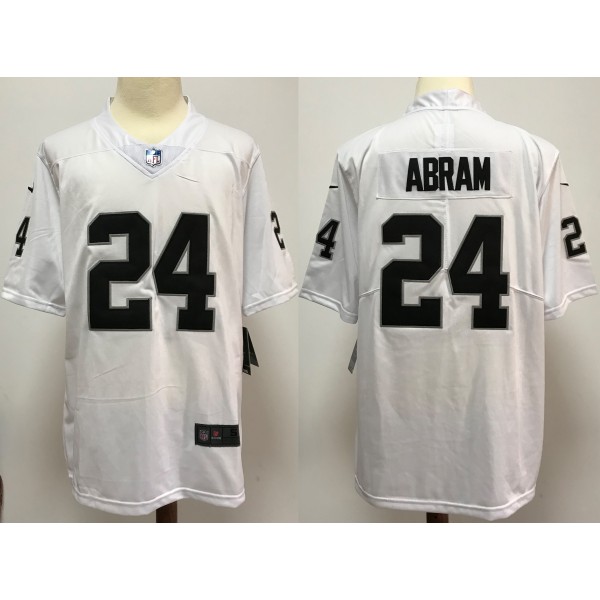 Johnathan Abram #24 Las Vegas Raiders Jersey