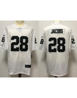 Josh Jacobs #28 Las Vegas Raiders Jersey