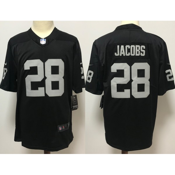 Josh Jacobs #28 Las Vegas Raiders Jersey