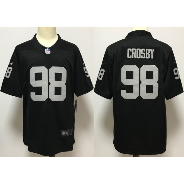 Maxx Crosby #98 Las Vegas Raiders Jersey