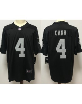 Derek Carr #4 Las Vegas Raiders Jersey