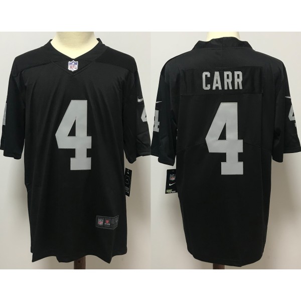 Derek Carr #4 Las Vegas Raiders Jersey