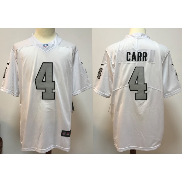 Derek Carr #4 Las Vegas Raiders Jersey