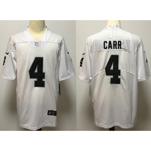 Derek Carr #4 Las Vegas Raiders Jersey