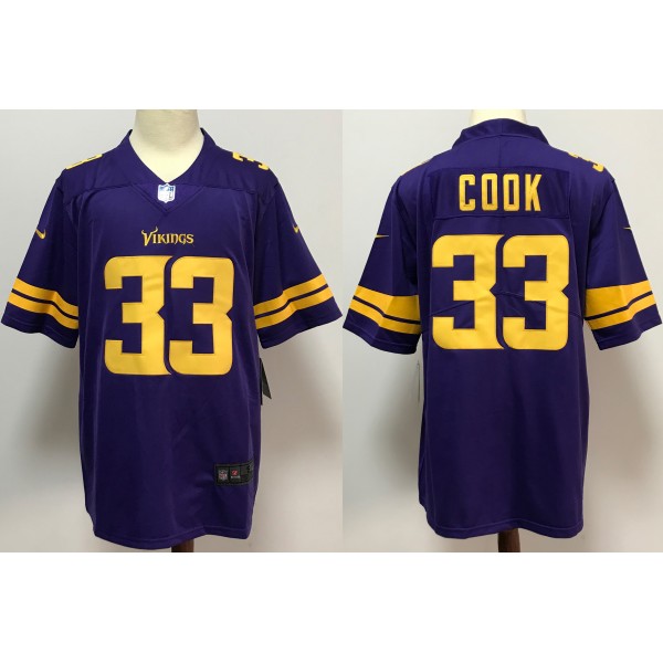 Dalvin Cook #33 Minnesota Vikings Jersey