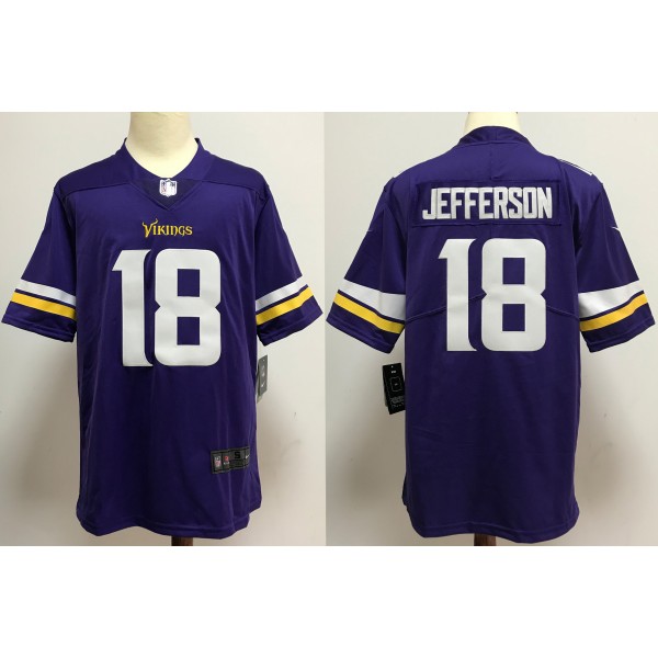 Justin Jefferson #18 Minnesota Vikings Jersey