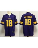 Justin Jefferson #18 Minnesota Vikings Jersey