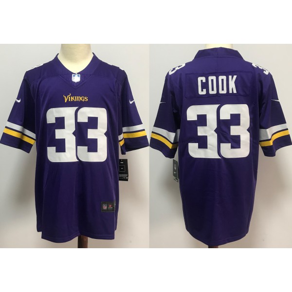 Dalvin Cook #33 Minnesota Vikings Jersey