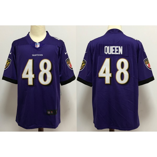 Patrick Queen #48 Baltimore Ravens Jersey