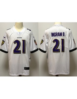 Mark Ingram II #21  Baltimore Ravens Jersey