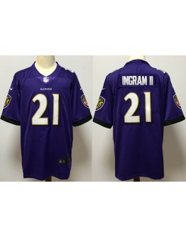 Mark Ingram II #21  Baltimore Ravens Jersey