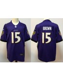 Marquise Brown #15 Baltimore Ravens Jersey