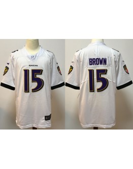 Marquise Brown #15 Baltimore Ravens Jersey