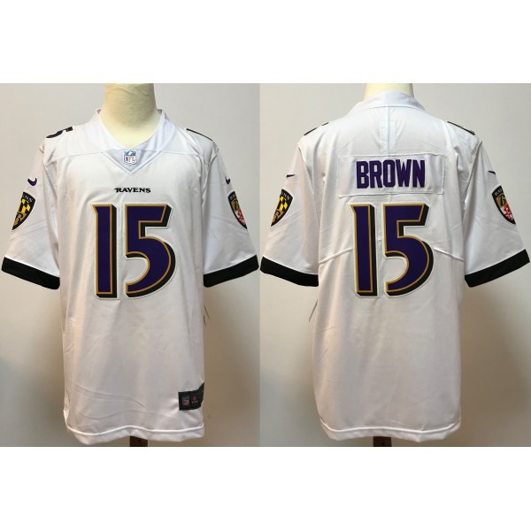 Marquise Brown #15 Baltimore Ravens Jersey