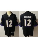 Rashod Bateman #12  Baltimore Ravens Jersey