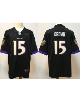 Marquise Brown #15 Baltimore Ravens Jersey