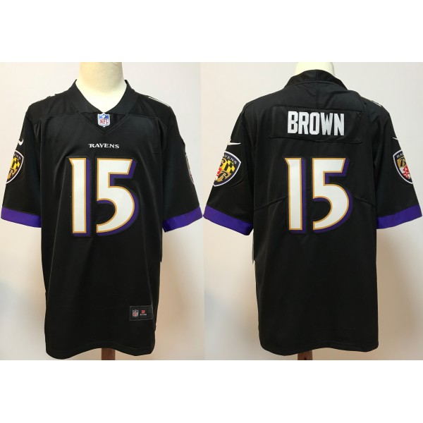 Marquise Brown #15 Baltimore Ravens Jersey