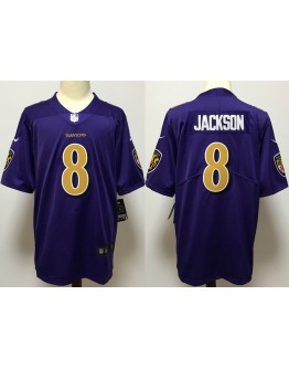 Lamar Jackson #8 Baltimore Ravens Jersey