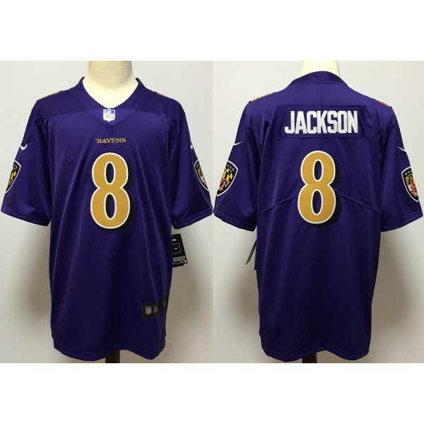 Lamar Jackson #8 Baltimore Ravens Jersey