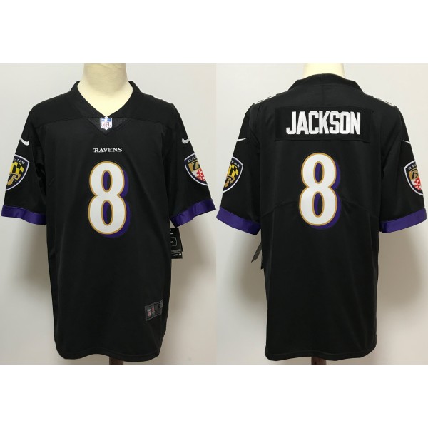 Lamar Jackson #8 Baltimore Ravens Jersey