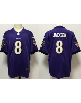 Lamar Jackson #8 Baltimore Ravens Jersey