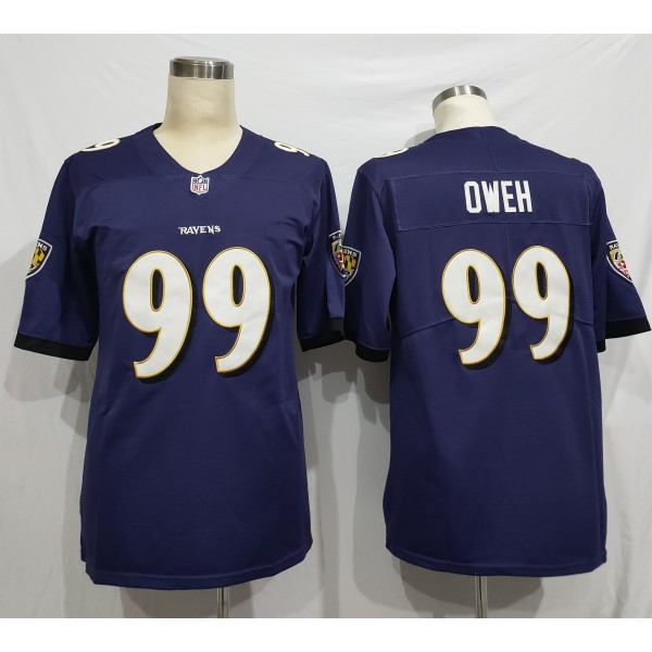 Odafe Oweh #99 Baltimore Ravens Jersey